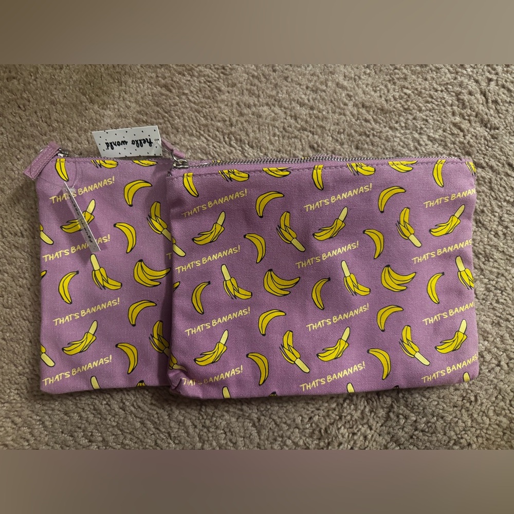 About Face Designs- 2 That’s Bananas Pouch